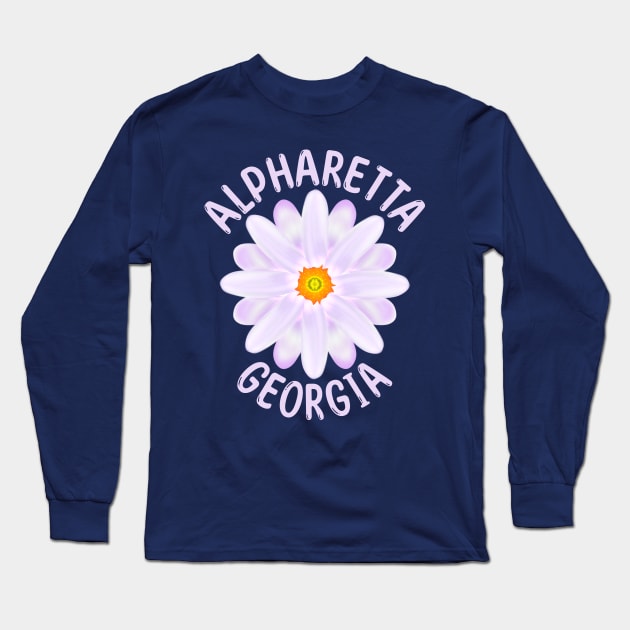 Alpharetta Georgia Long Sleeve T-Shirt by MoMido